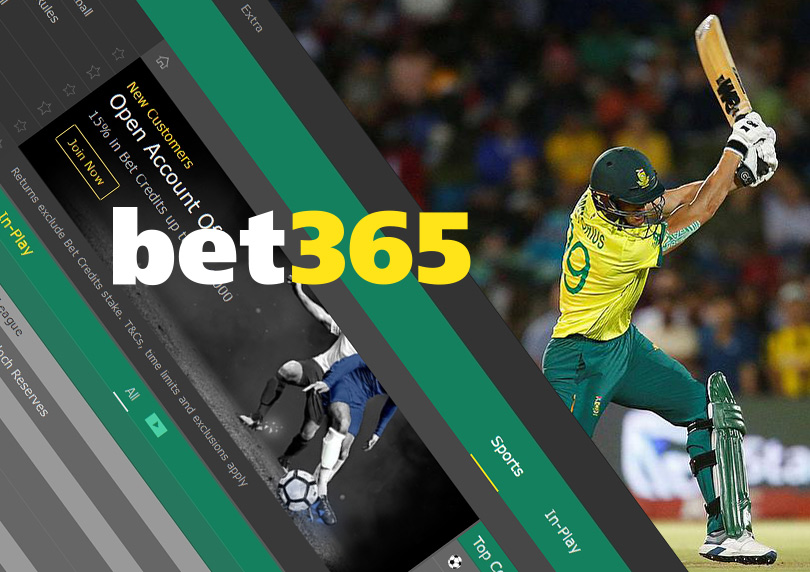 Bet365 cricket.